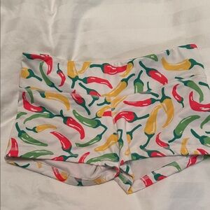 Fleo Spicy Pepper Print Women's Shorts